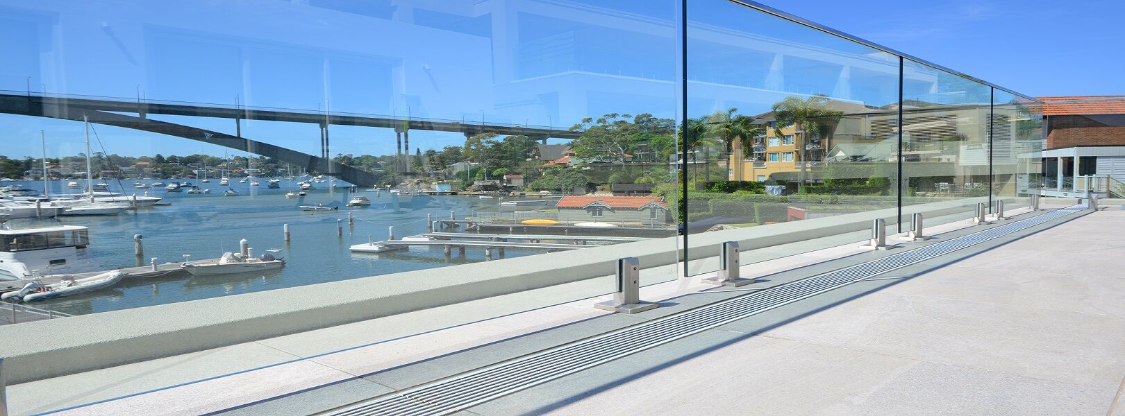 customised balcony drainage